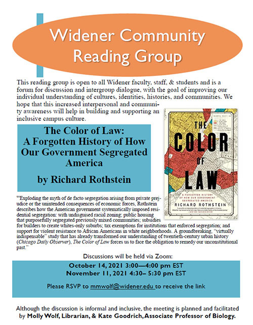Community Reading Group Flyer